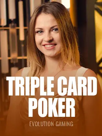 Triple Card Poker - Live Table