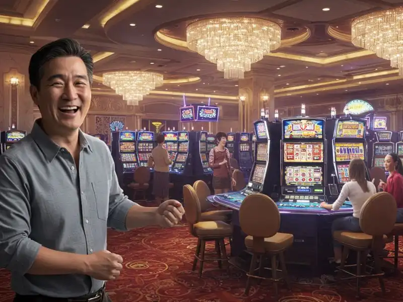 Happy man celebrating a big win on Spin PH 88 slot game