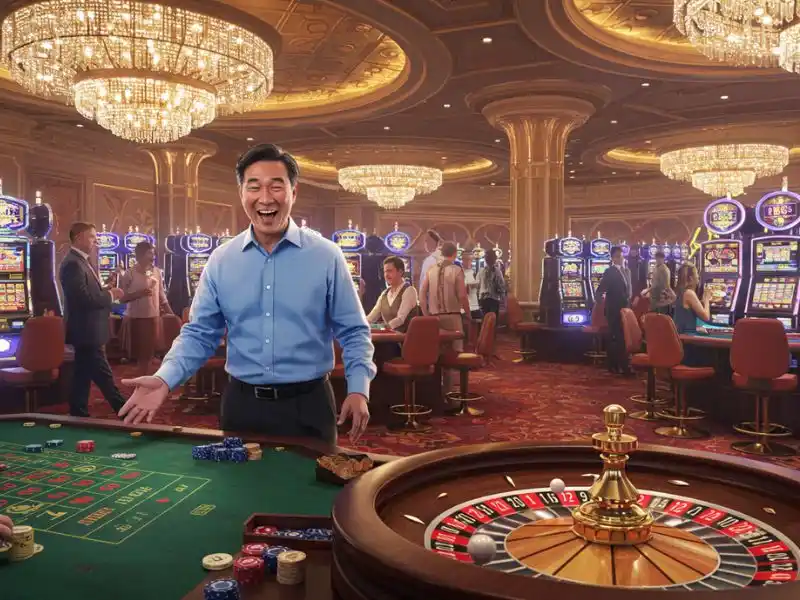 VIP PH Club: Focused man playing online roulette game