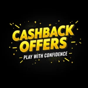 CASHBACK OFFERS – PLAY WITH CONFIDENCE
