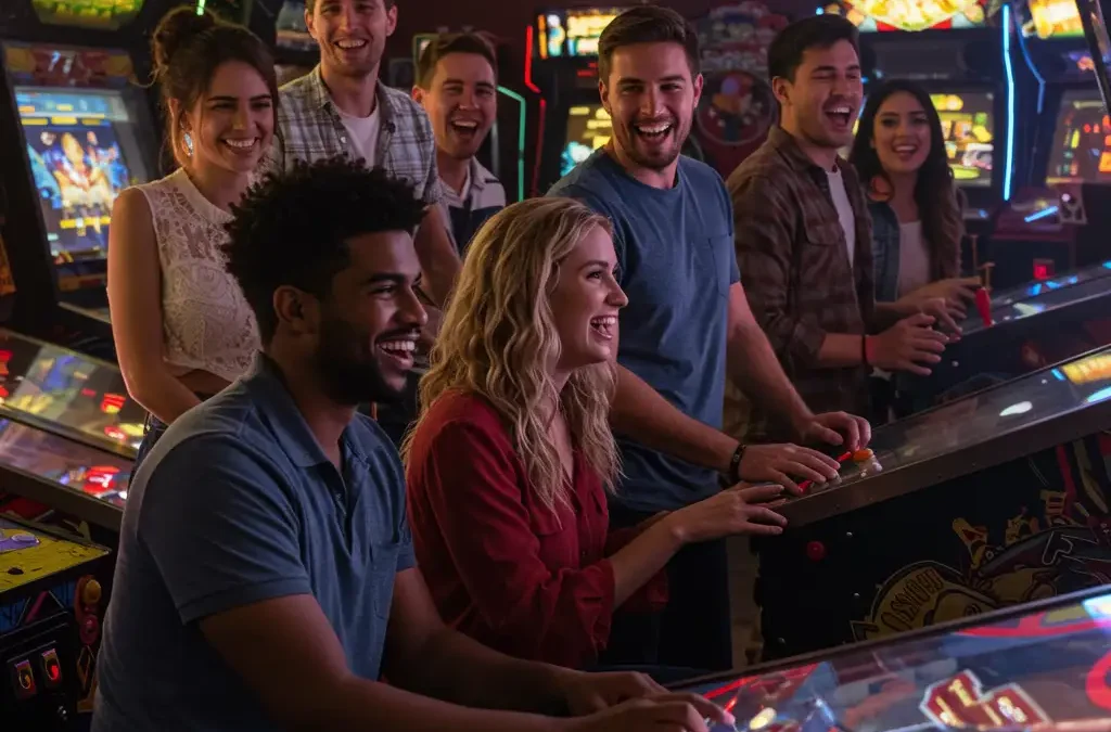 Playing Arcade Games