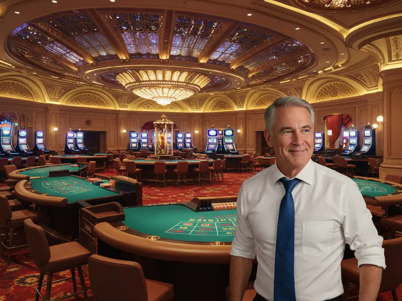 Happy man celebrating a win at TMTcash Casino