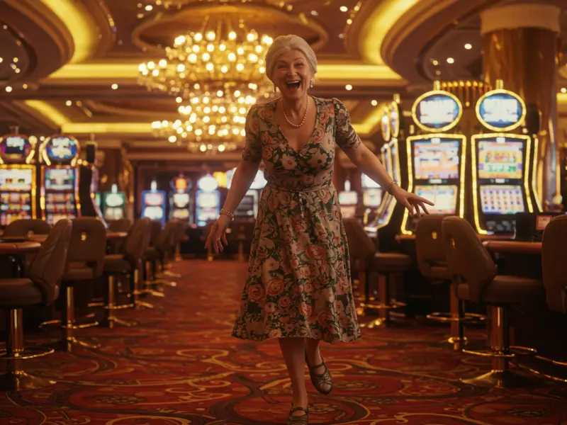 Happy woman smiling at TMTcash.net Casino