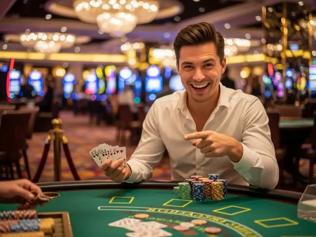 apex gaming pc -Happy person enjoying online casino games