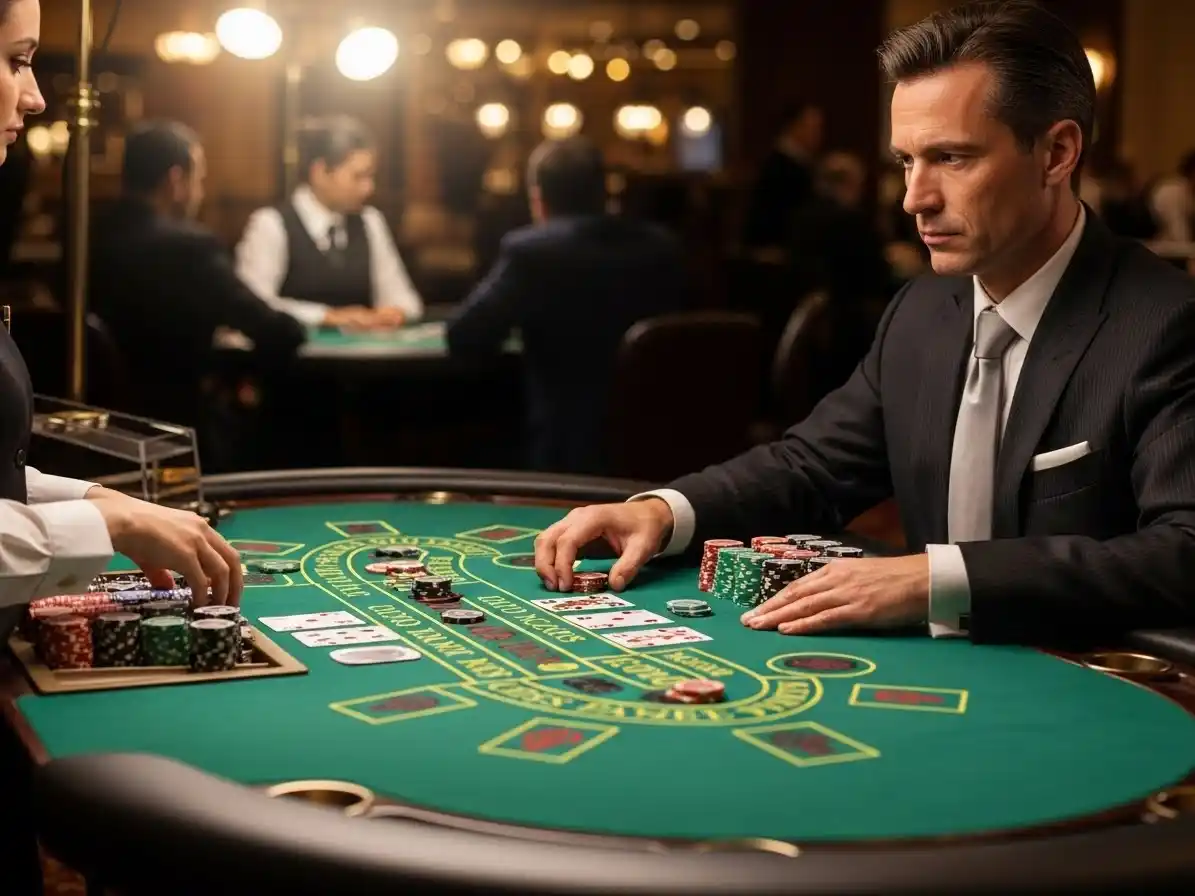 Person playing baccarat at tmtcash philippines