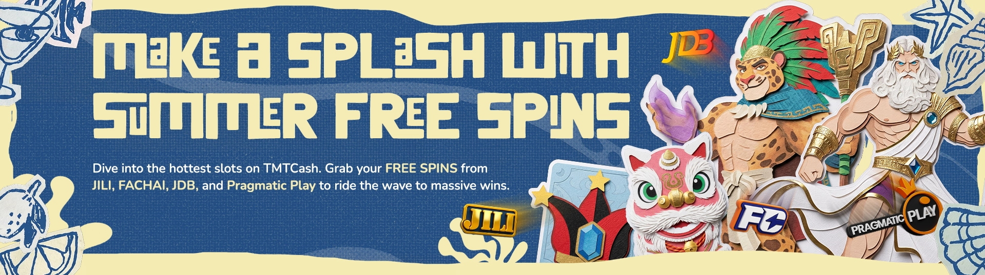 TMTCash -TMTCash_FREE_SPINS_Summer_Campaign
