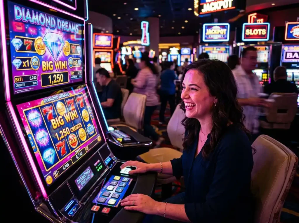 Smiling_woman_playing - milyon888