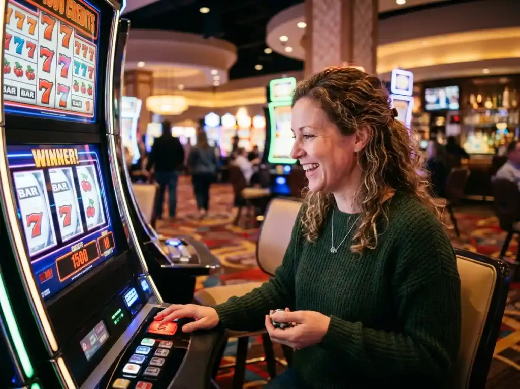 PERSON_PLAYING_SLOT - jollibet casino free 100 no deposit bonus