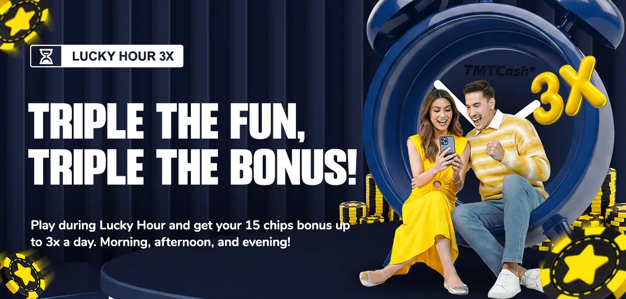 TMTCash - TRIPLE THE FUN, TRIPLE THE BONUS!
