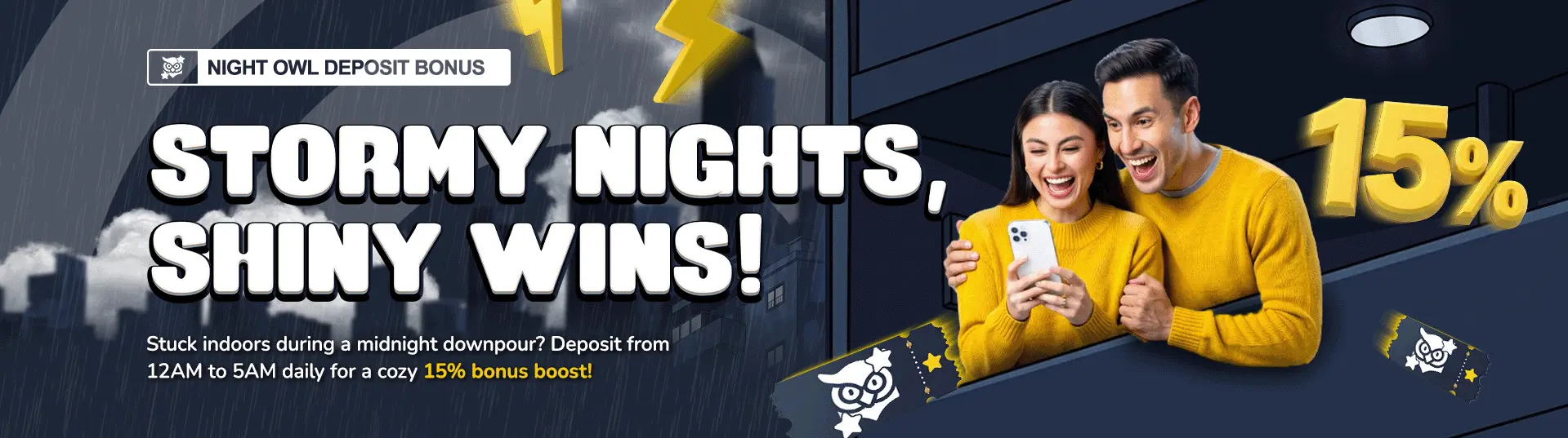 TMTCash - STORMY NIGHTS SHINY WINS!