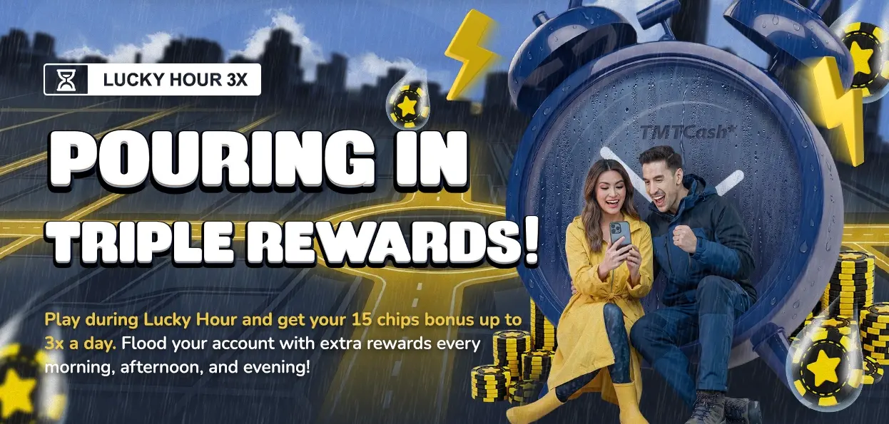 TMTCash - TRIPLE THE FUN, TRIPLE THE BONUS1!